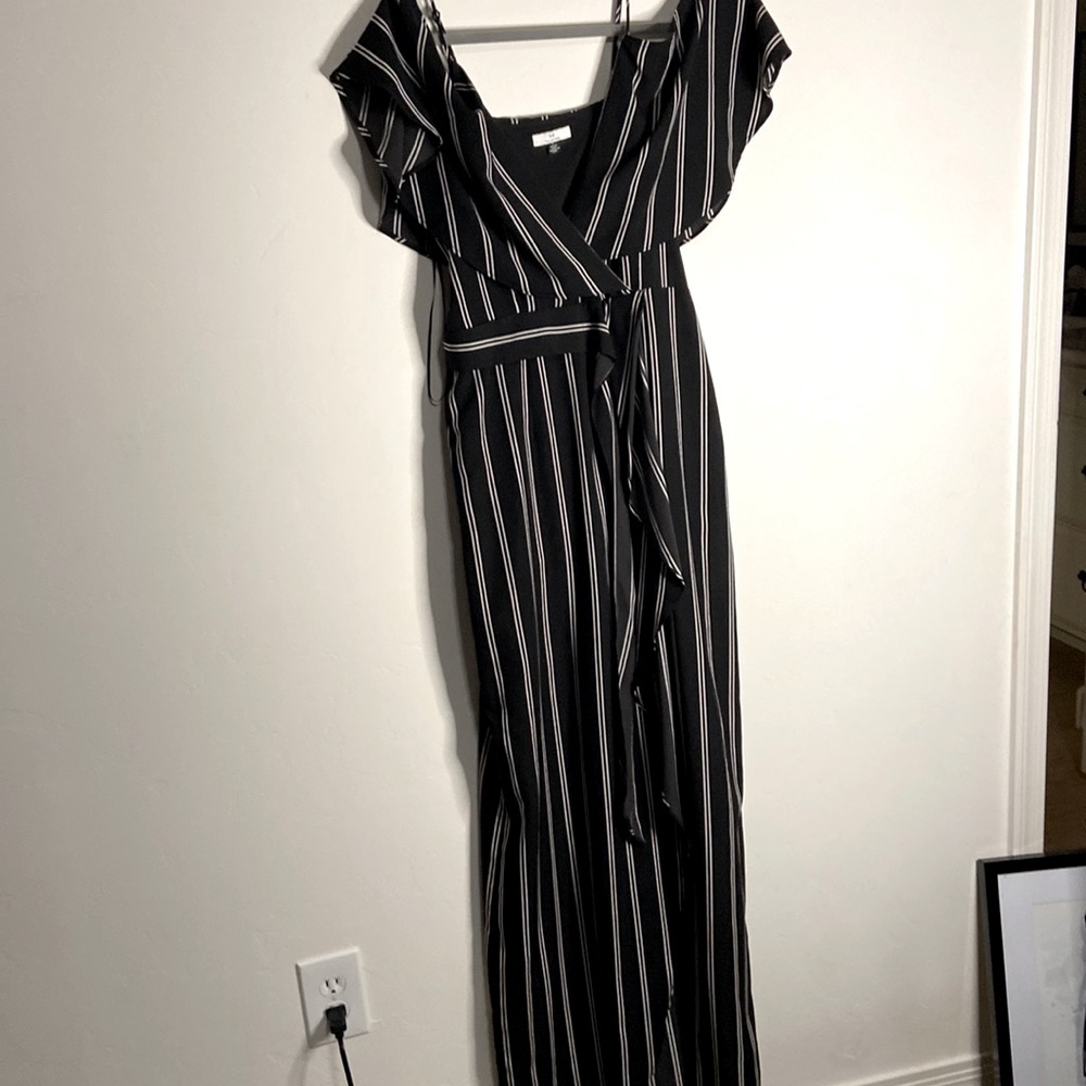 Halston one of a kind dress maxi size 8